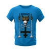 PATRIARKH - "Skull & Bones" BLUE T-SHIRT